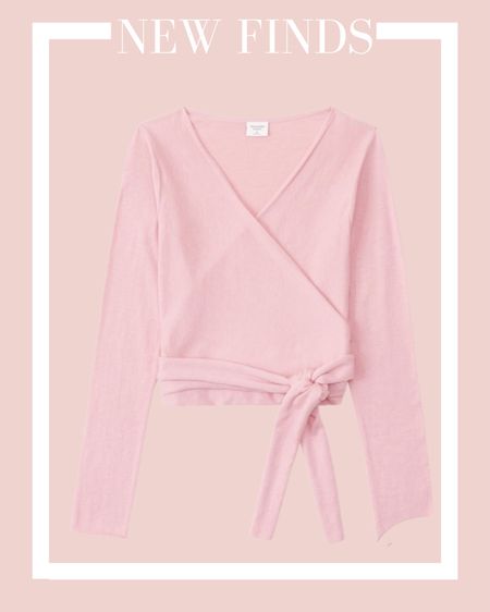 Pink sweater. Valentine’s Day. Date night. Wrap top  

#LTKstyletip #LTKunder50