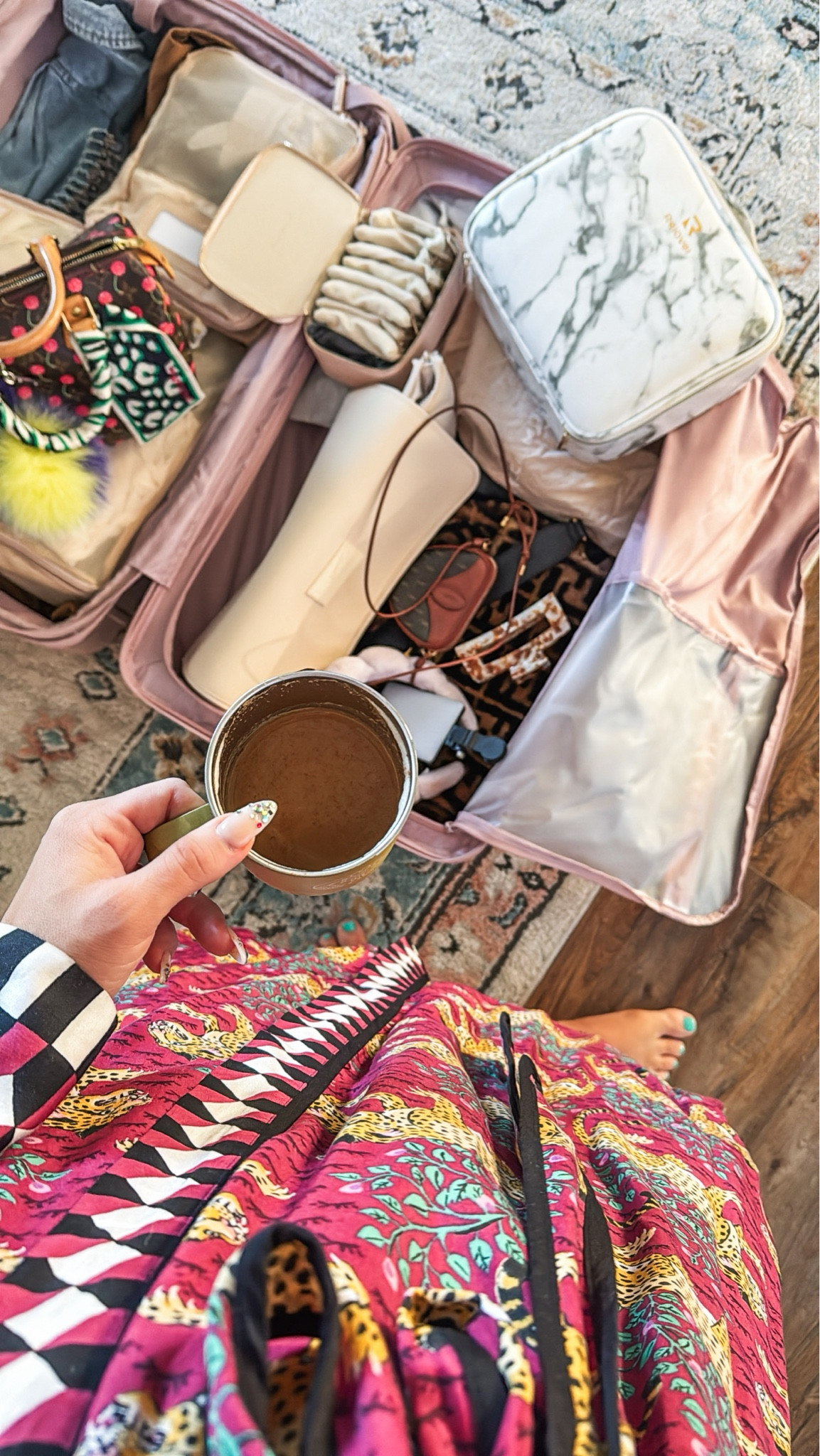 All packed up for Dallas! Linking my robe, ride or die luggage, packing cubes, travel must haves!

#LTKStyleTip #LTKFindsUnder50 #LTKFindsUnder100