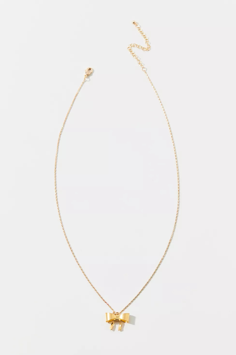 14k Gold Plated Retro Charm Necklace | Urban Outfitters (US and RoW)