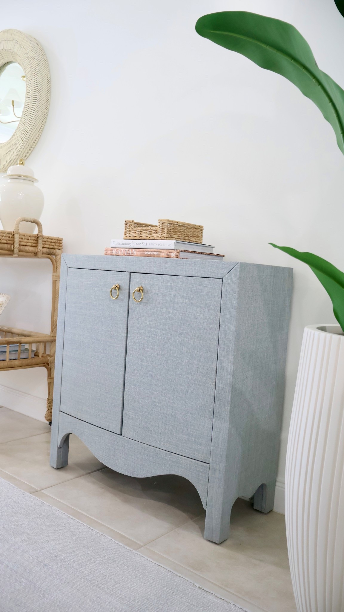 This look for less linen wrapped cabinet is back in stock online at TJ Maxx! This has been a great addition to our dining room for extra storage. 

*FYI I swapped the original door pulls for a polished gold style I found on Amazon*

Look for less furniture, coastal home,  home decor, Serena and lily style

#LTKHome #LTKStyleTip