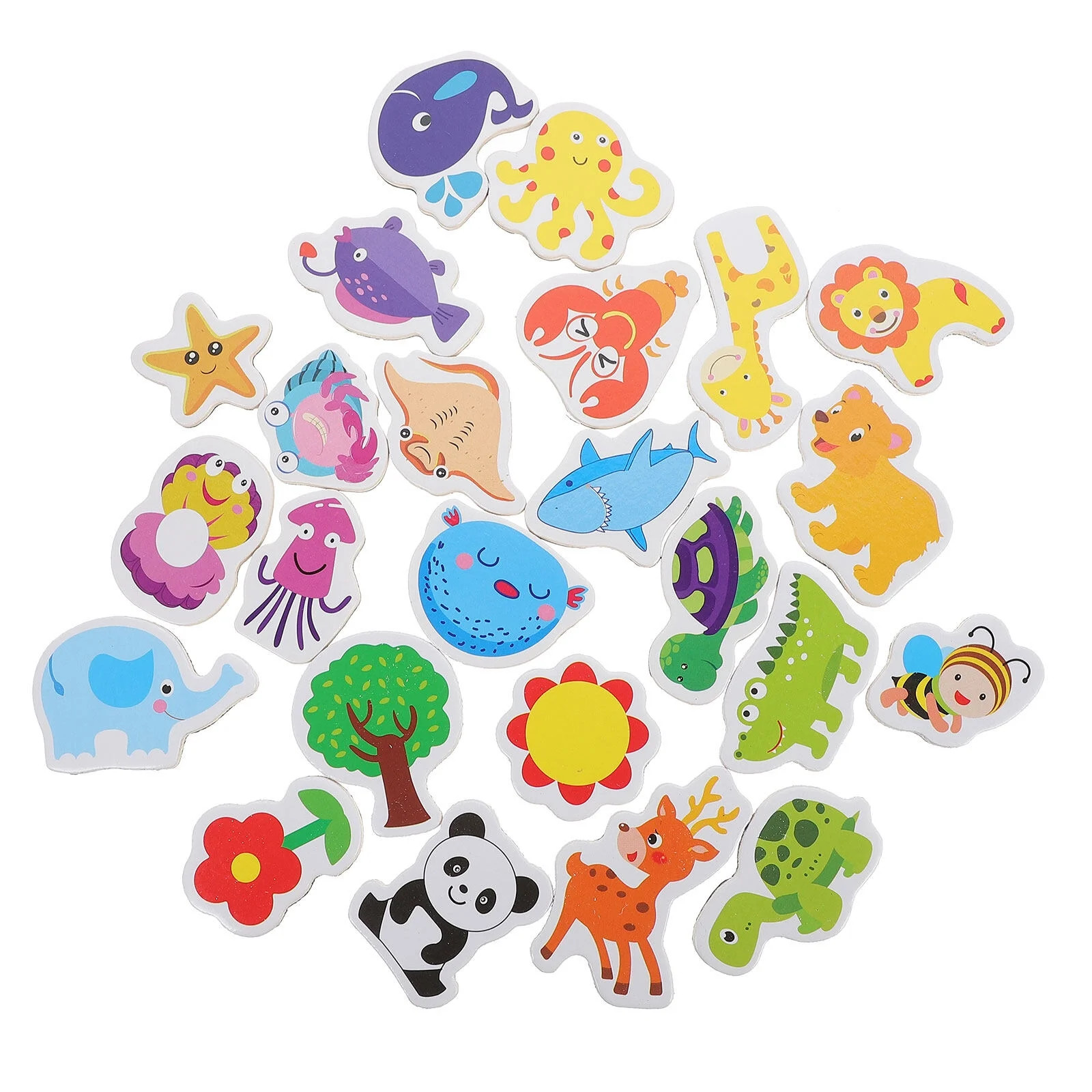 Animal Fridge Magnet Magnets for Kids Baby Toddler 24 Pcs Whiteboard Magnetic Toy Meetgladness To... | Walmart (US)