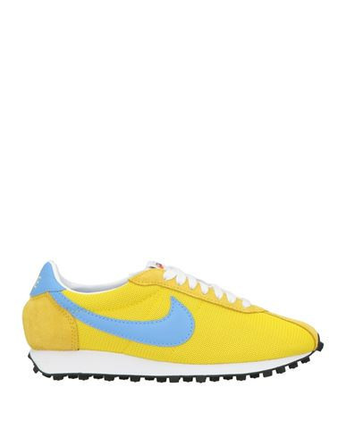 Nike Woman Sneakers Yellow Size 7.5 Textile fibers, Leather, Rubber | YOOX (US)