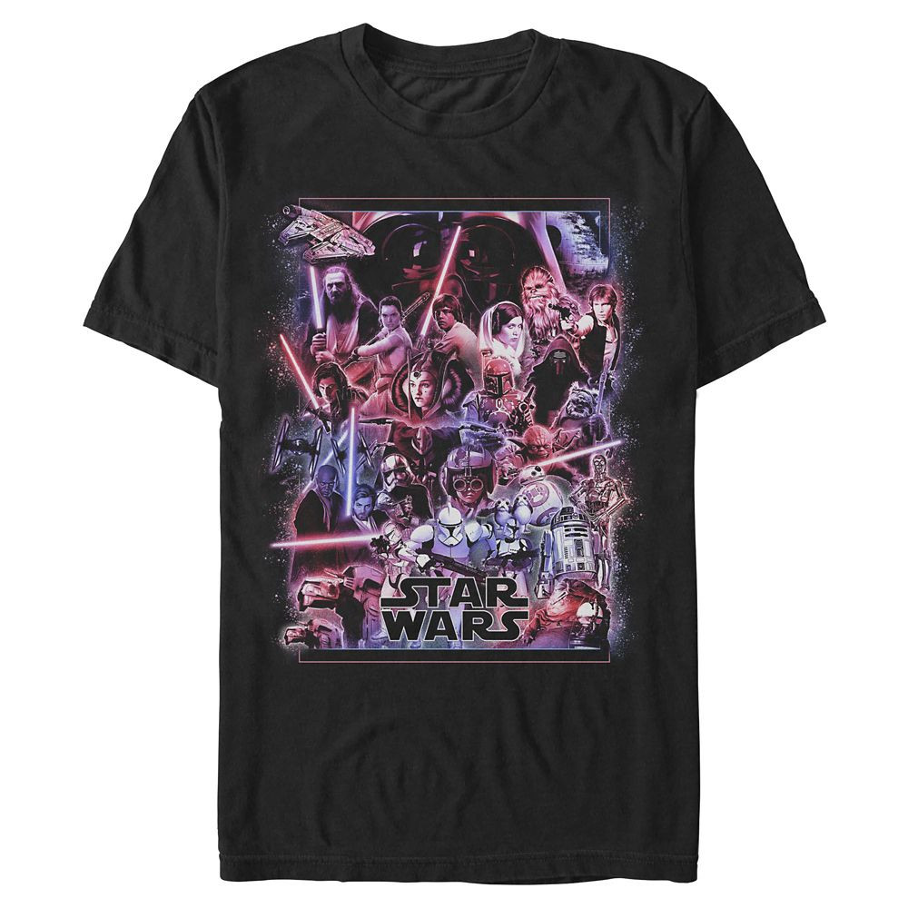 Star Wars Saga Cast T-Shirt for Adults – Exclusive | Disney Store