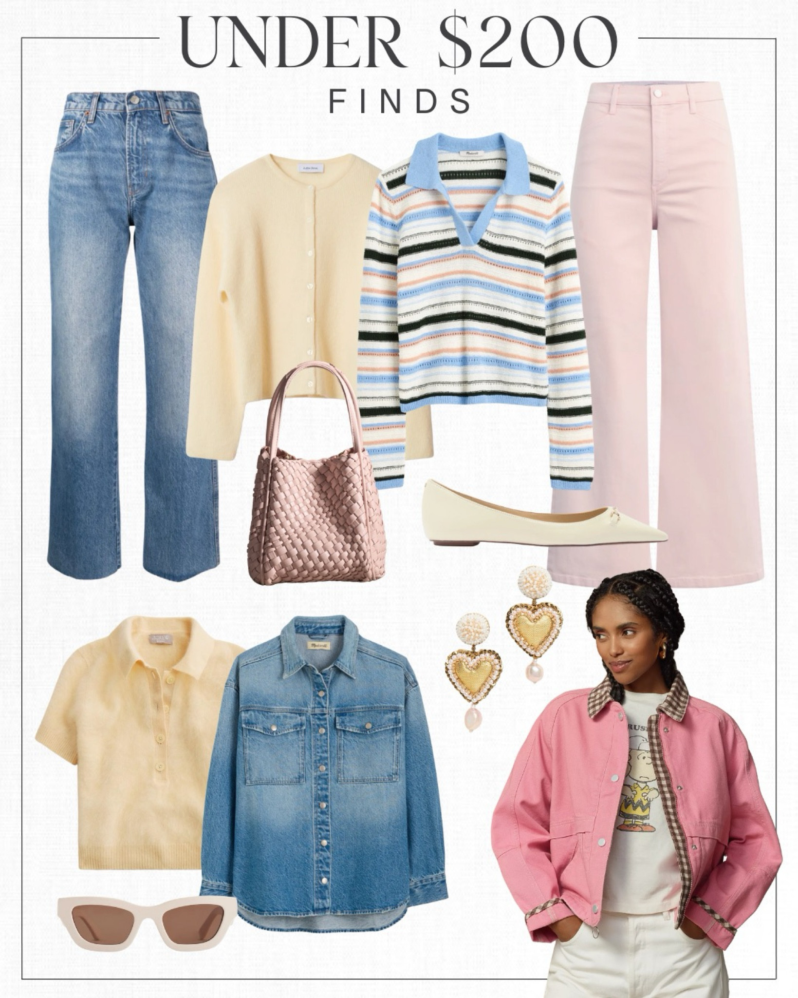 Favorites under $200! The perfect pieces for spring 🌸🌷🌼

#LTKFindsUnder100 #LTKSeasonal #LTKFindsUnder50