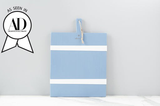 Caitlin Wilson French Blue/White Rectangle Mod Charcuterie Board, Medium | etúHOME