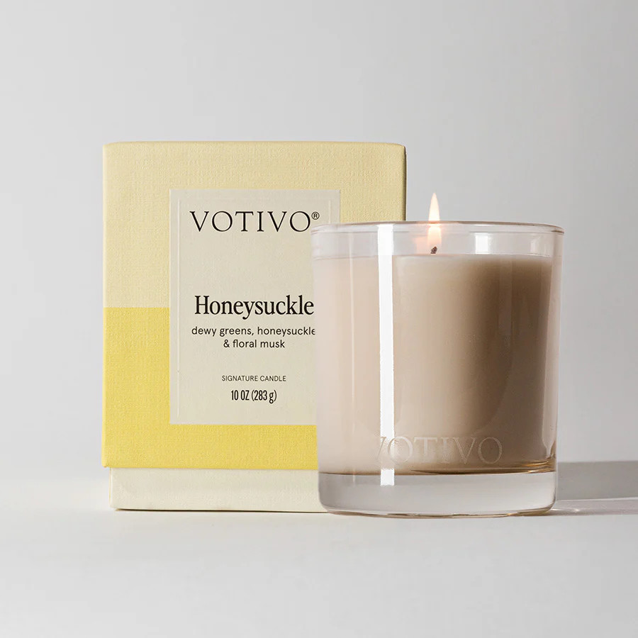 Honeysuckle 10 oz. Signature Candle | Votivo