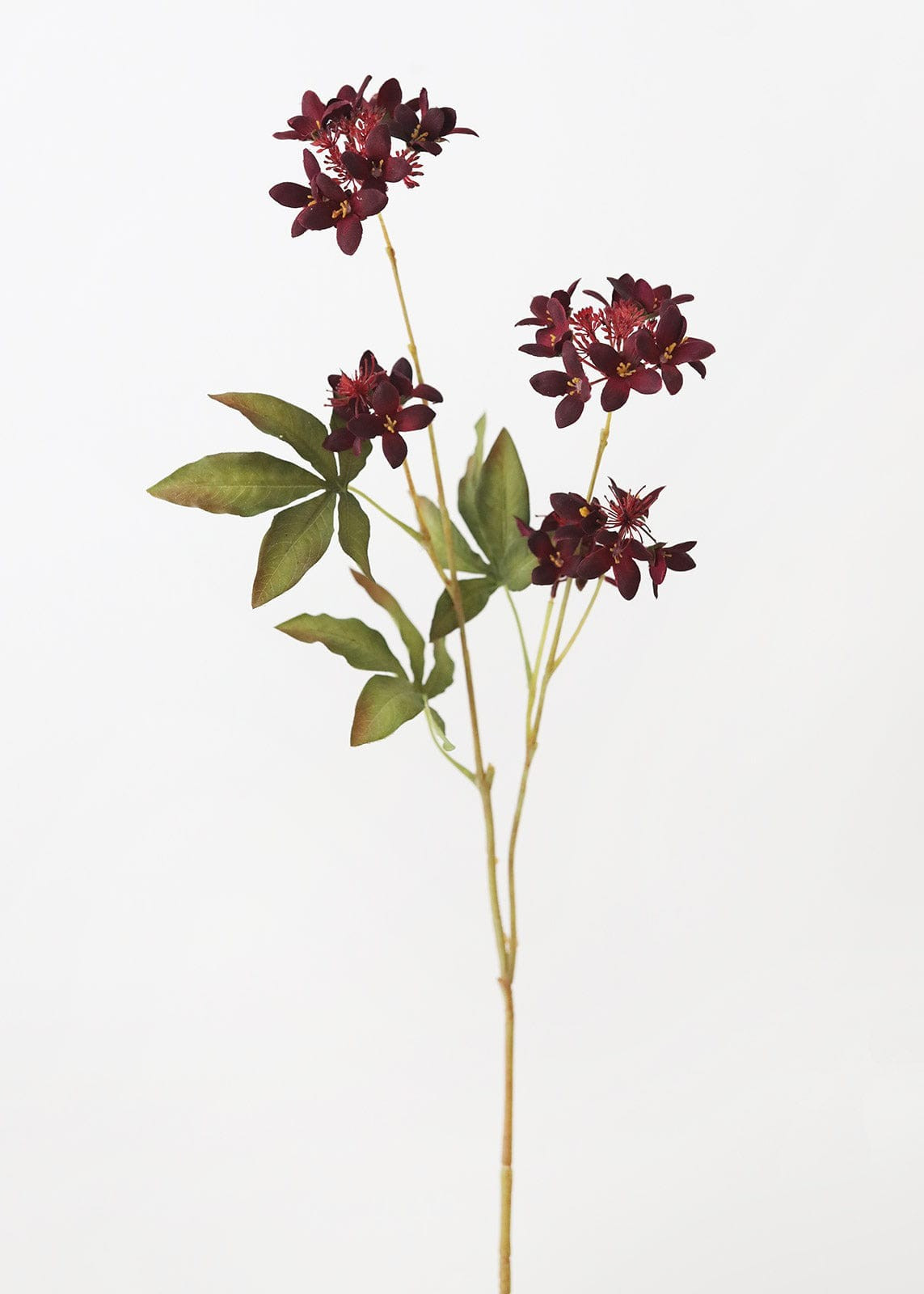 Burgundy Artificial Viburnum Wildflowers - 37 | Afloral (US)