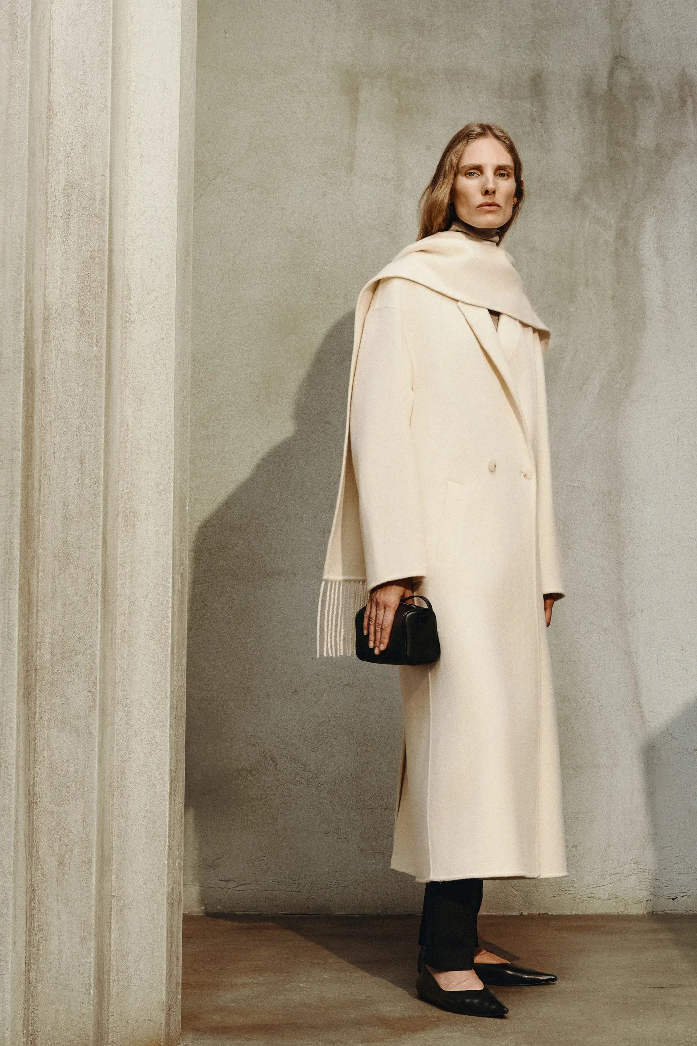 Greta Scarf Coat | Rue Sophie | Rue Sophie