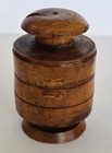 Old Treenware Covered Jar Signed  Early 19thc. SPICE BOX Maple Box Elder Wood | eBay | eBay US