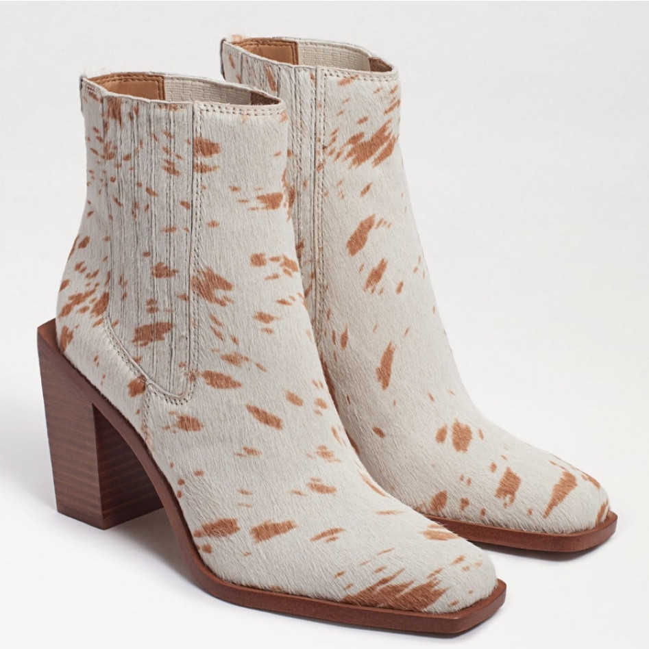 Cow print booties I love! Boots. Fall booties. Fall shoes. Fall looks. Fall outfit. On sale. Dolce vita. Steve Madden. Sale alert. Under $100. Under $150. Western 

#LTKunder50 #LTKSeasonal #LTKunder100
