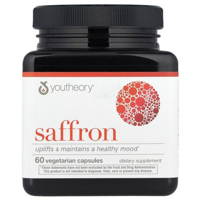 Youtheory Saffron, 60 Vegetarian Capsules | Target