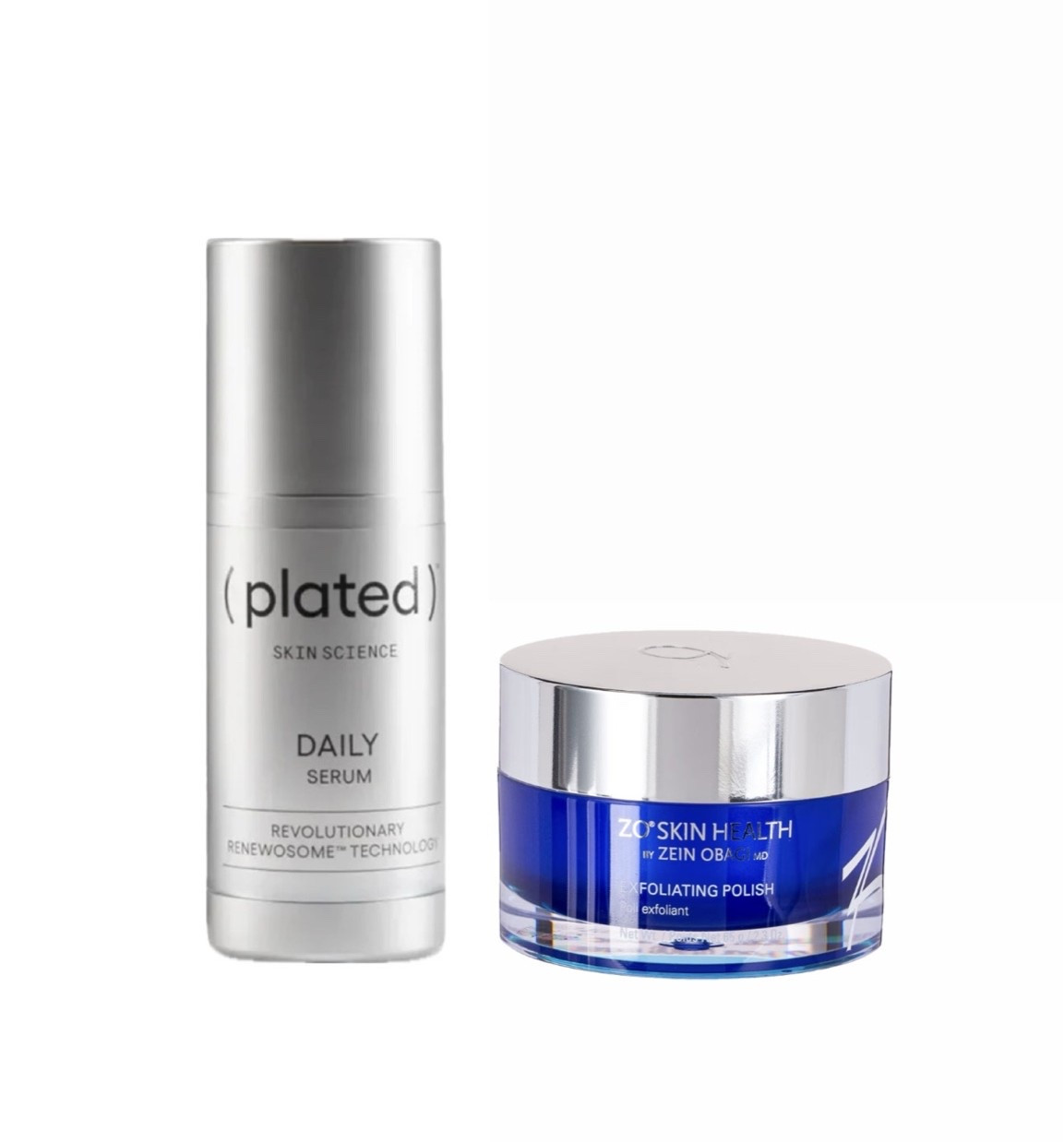 Two skincare products that are worth the splurge!  Plated uses human exosomes to build collagen and the exfoliating polish I use when I shower to give my skin a glow.

#LTKselfcare #LTKOver40 #LTKBeauty