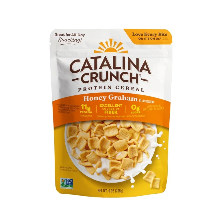 Catalina Crunch Protein Cereal, Honey Graham 9 oz | Walmart (US)