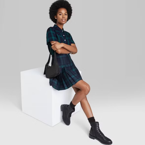 Women's Short Sleeve Woven Button-Down Shirt - Wild Fable™ | Target