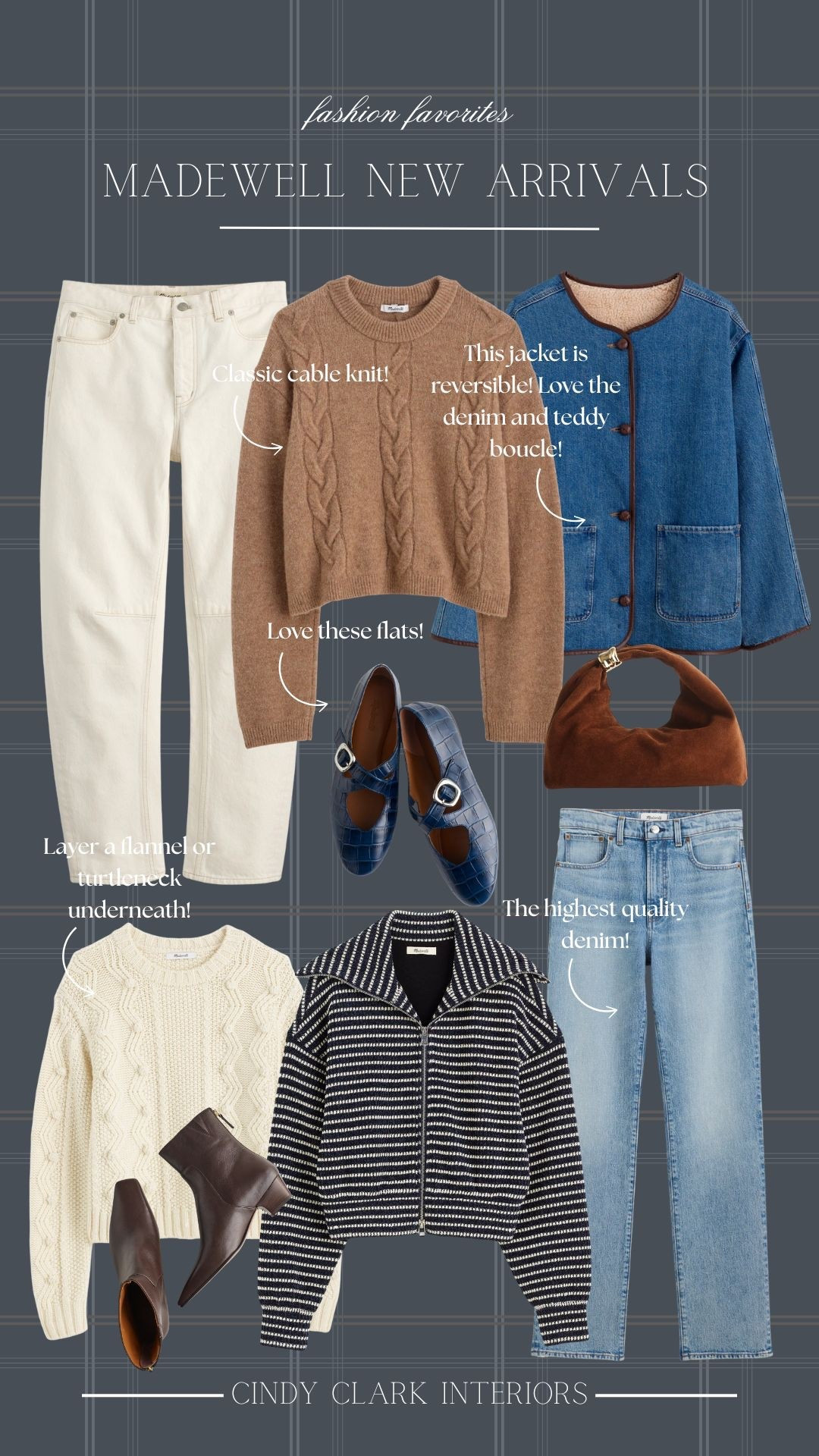 Madewell new arrivals! How cute is this coat and it’s reversible. Denim on one side and teddy on the other. They have the best quality denim, and their accessories are always so cute! 

#LTKSaleAlert #LTKHoliday