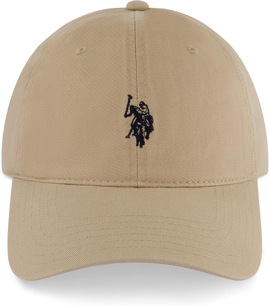 U.S. Polo Assn. Small Pony Logo Baseball Hat, Washed Twill Cotton Adjustable Cap | Amazon (US)