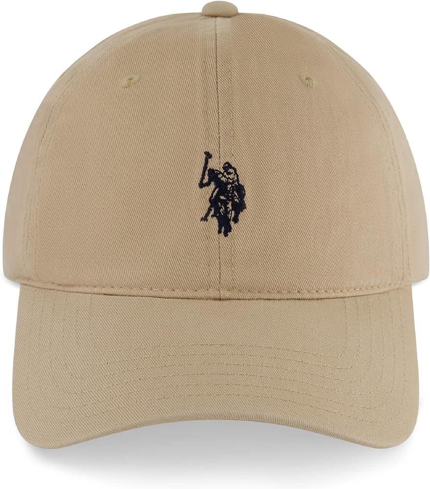 U.S. Polo Assn. Small Pony Logo Baseball Hat, Washed Twill Cotton Adjustable Cap | Amazon (US)