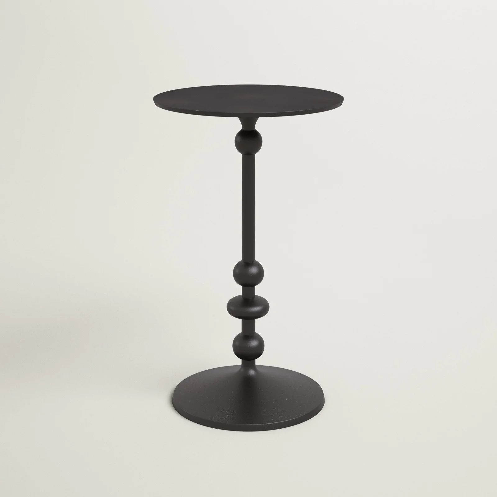 Derrell 19.25'' Tall Iron Pedestal End Table | Wayfair North America