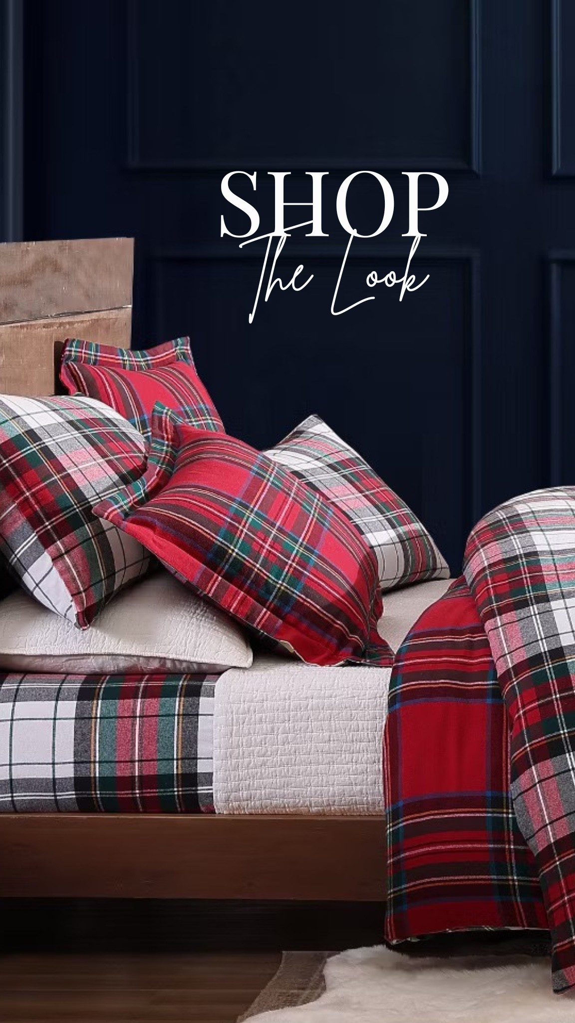 This Christmas bedding set looks expensive but is actually under $100 at Target. So perfect for a festive holiday bedroom! 

#Christmas #decor #holiday #bedroom #guestroom #masterbedroom #bedset #plaid #targetfinds #targethaul

#LTKHome #LTKSeasonal #LTKFindsUnder100