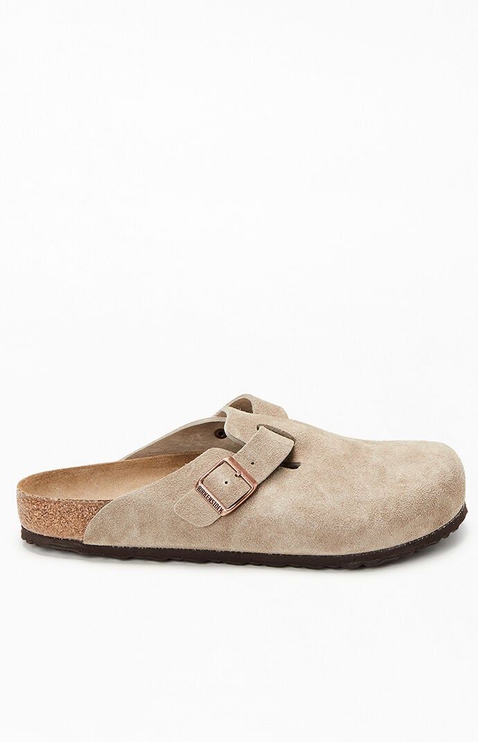 Birkenstock Boston Soft Footbed Clogs Taupe in Tan - Size 11 | PacSun