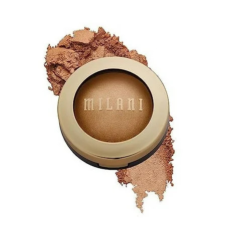 Milani Baked Highlighter (Bronze Splendore) - Cruelty-Free Powder Highlighter Highlight Face for a Shimmery or Matte Finish | Walmart (US)