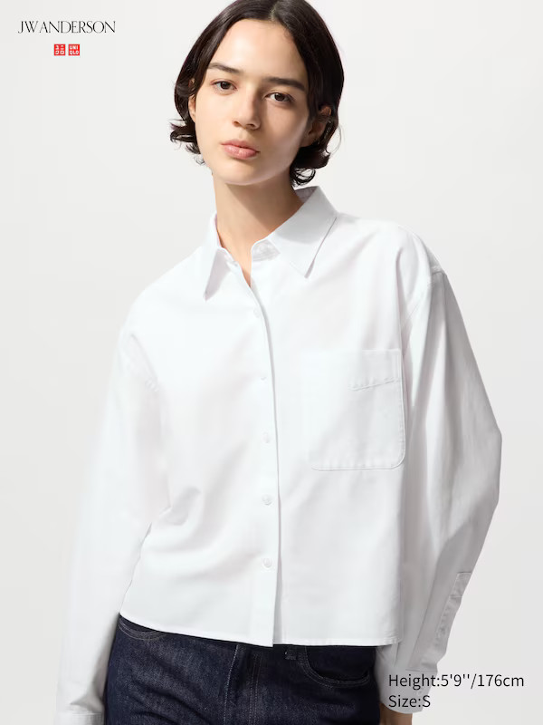 JW Anderson Oxford Boxy Shirt | Uniqlo Australia