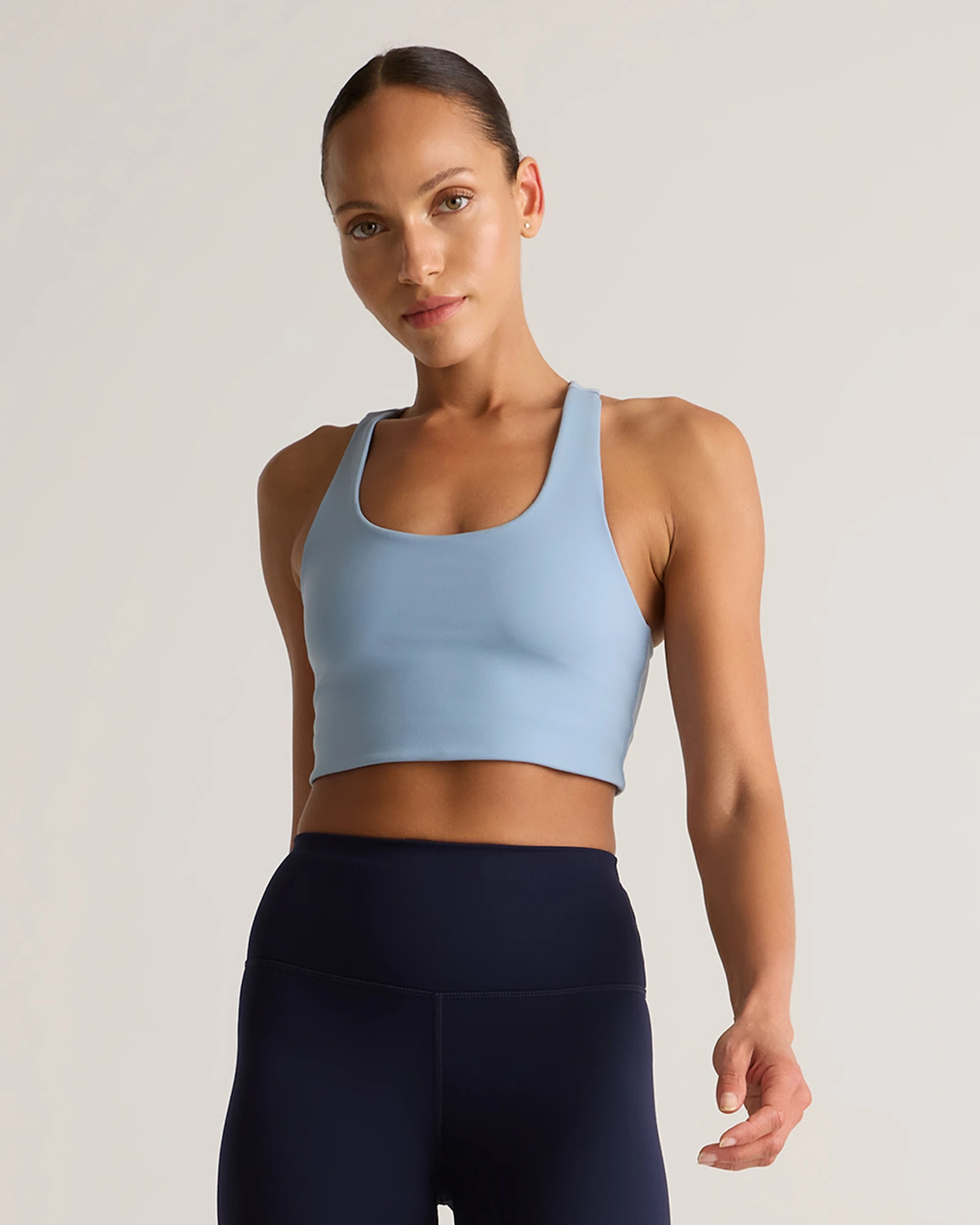 Ultra-Form Scoop Neck Longline Bra | Quince