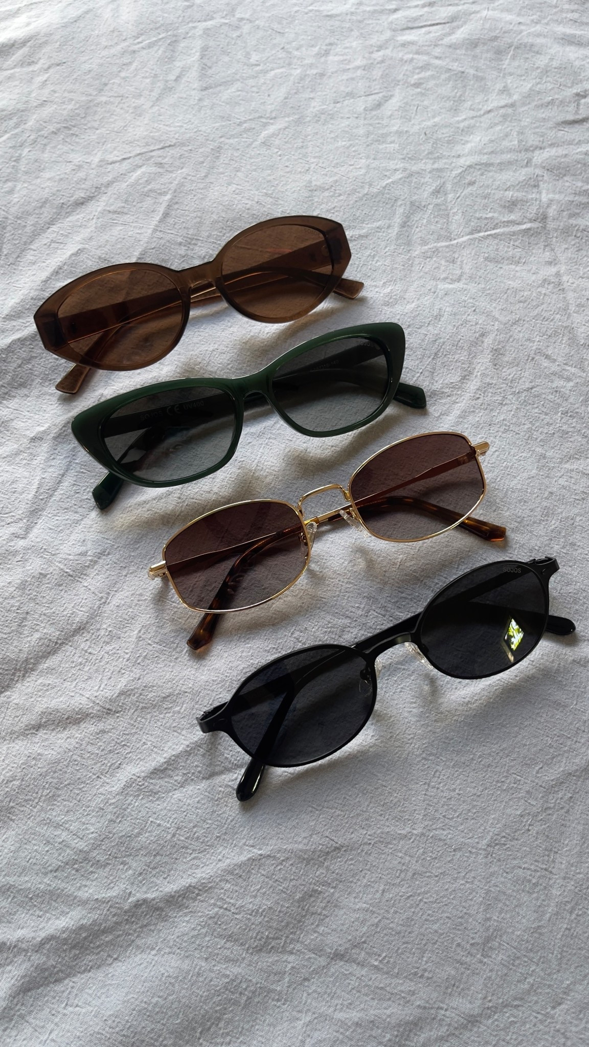 I found the cutest Amazon sunglasses and I’m lowkey obsessed 😍
Each pair has a totally different vibe 
Retro, chic, bold, and classic. All super affordable + Prime 🙌✨

Which one’s your fave? 👇 Tap to shop 💸
#AmazonFashion #LTKFinds #SunglassesHaul #AffordableStyle #OOTDAccessories #AmazonMustHaves #IslandChic #FallFashion2025

#LTKOver40 #LTKFindsUnder50 #LTKSaleAlert