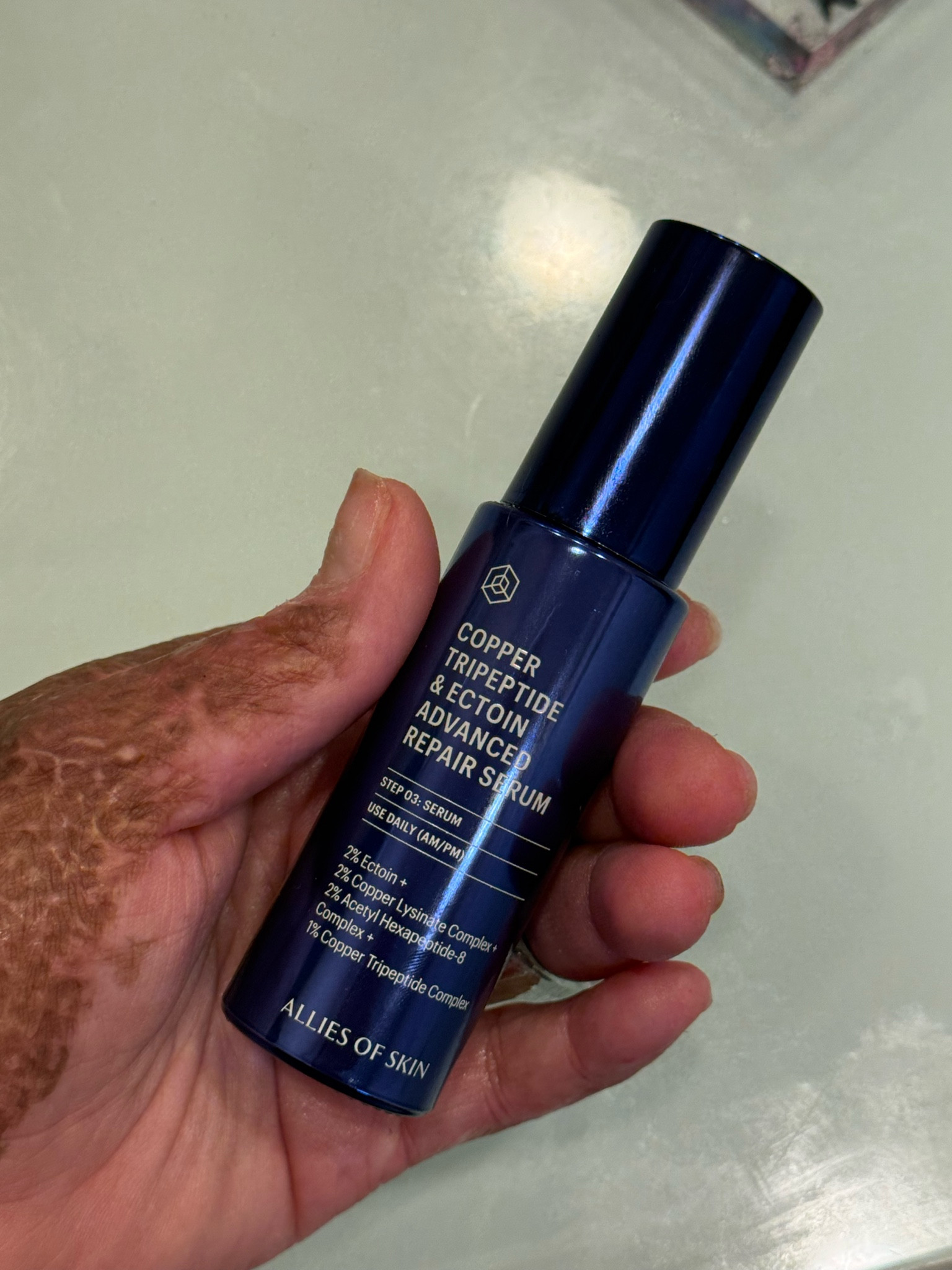 Allies of Skin Copper Tripeptide & Ectoin Advanced Repair Serum💙

I forgot this when I was evacuated for the LA wildfires. My skin was not the same without it.

peptides, moisturizer, skincare, antiaging, hyaluronic acid 

#LTKOver40 #LTKBeauty