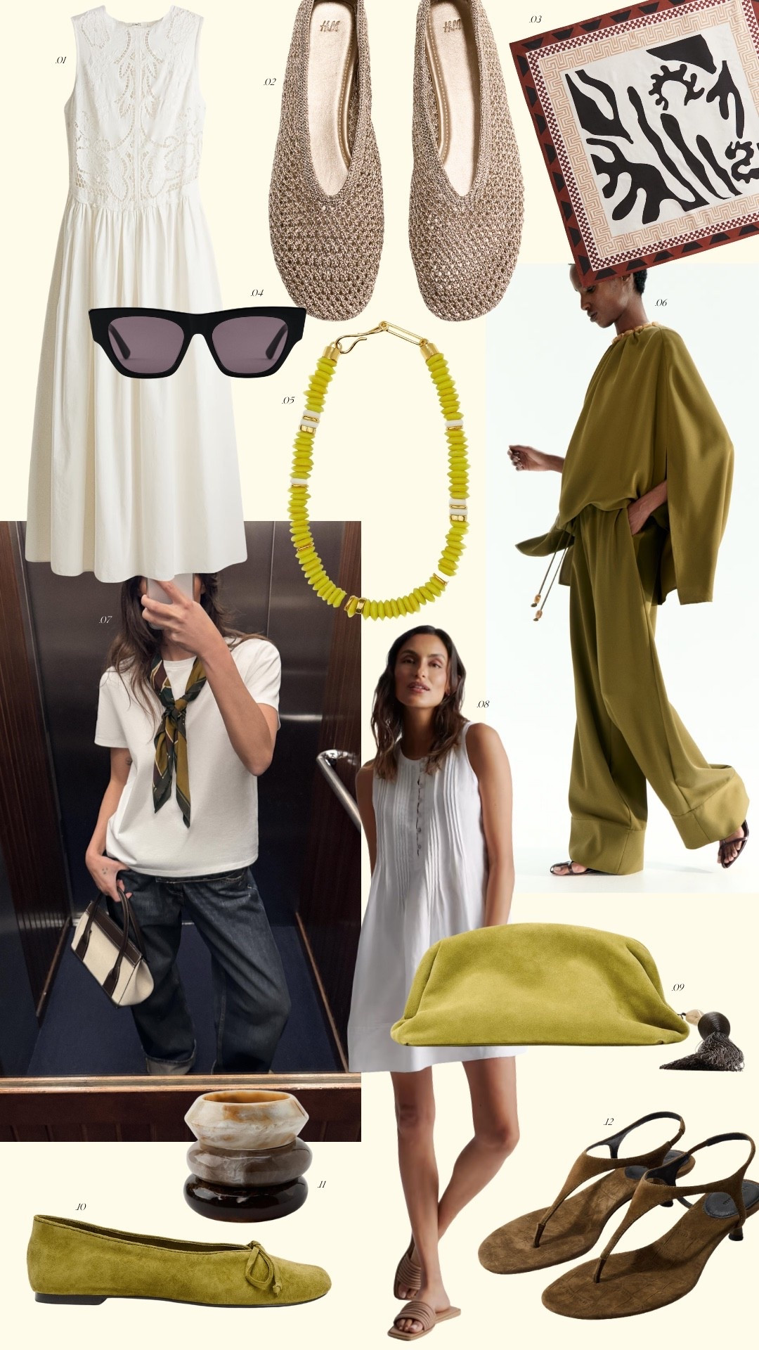 Zara Accessories // H&M Shoes // Quince Dresses // Spring Fashion // Spring Style // Beaded Necklaces // H&M New Arrivals 

#LTKgrwm #LTKootd #LTKSeasonal