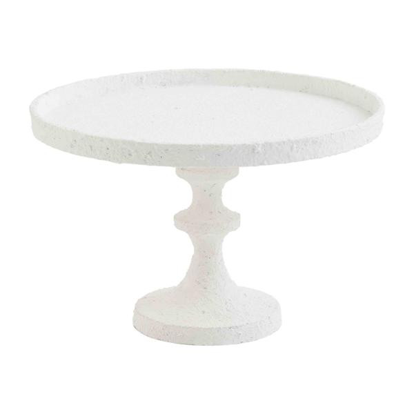 Tall white pedestal server | Mud Pie (US)