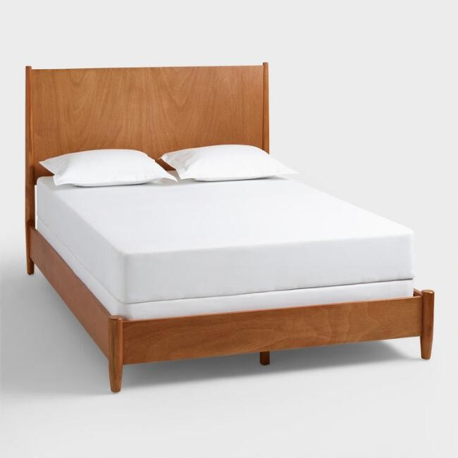 Acorn Wood Brewton Bed | World Market
