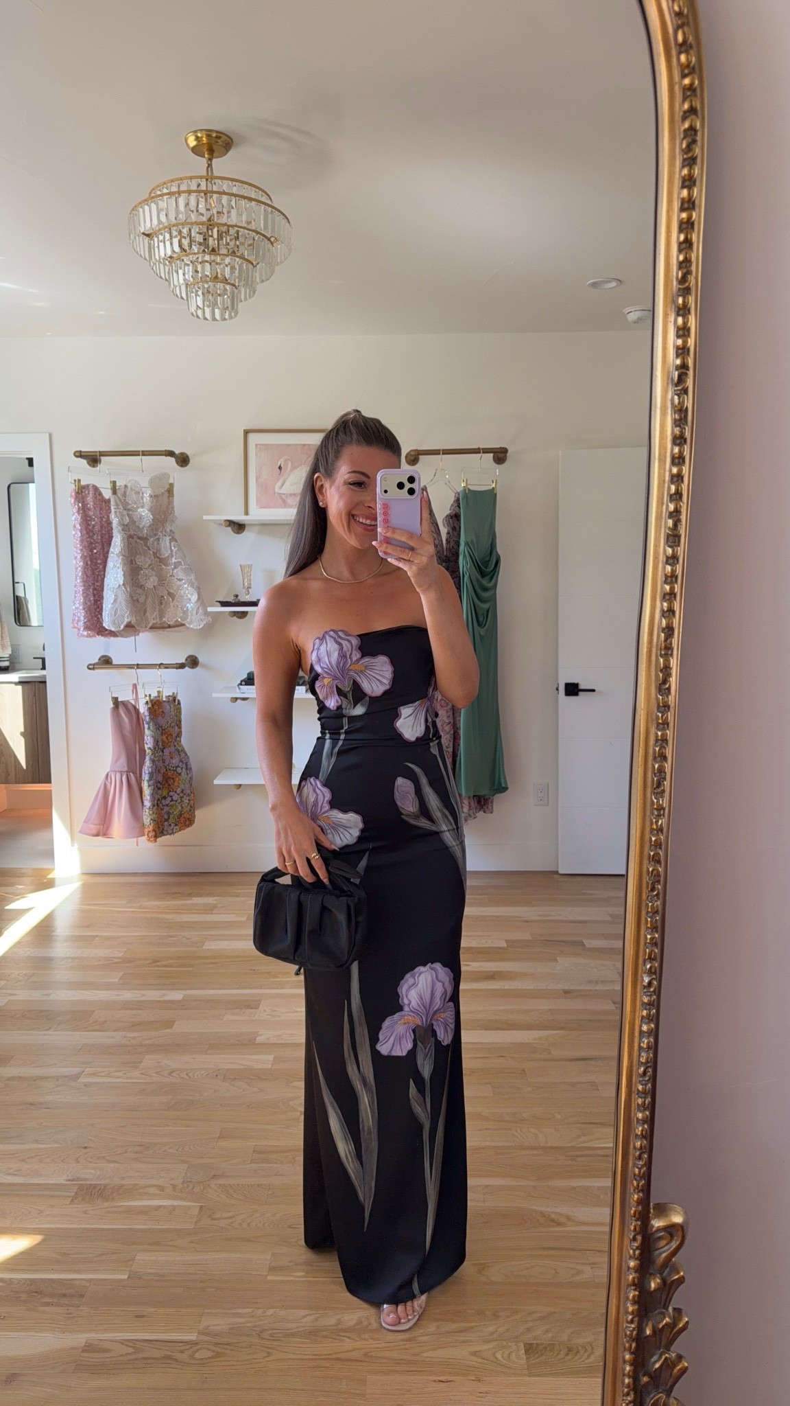 black strapless maxi with a purple iris floral print amazon summer to fall formal event and wedding guest dress 💐

I’m 5’4” and wearing my usual small/2 

electric picks code: emerson20 
lulus code: emerson20 (first purchase) 

amazon fashion, amazon dresses, amazon finds, amazon outfit ideas, amazon summer outfits, affordable fashion finds, summer wedding guest dresses, wedding guest dresses, cocktail dresses, semi-formal dresses, black tie wedding guest dresses, destination wedding guest dresses, garden party dresses, wedding guest outfit ideas

#LTKSeasonal #LTKootd #LTKWedding