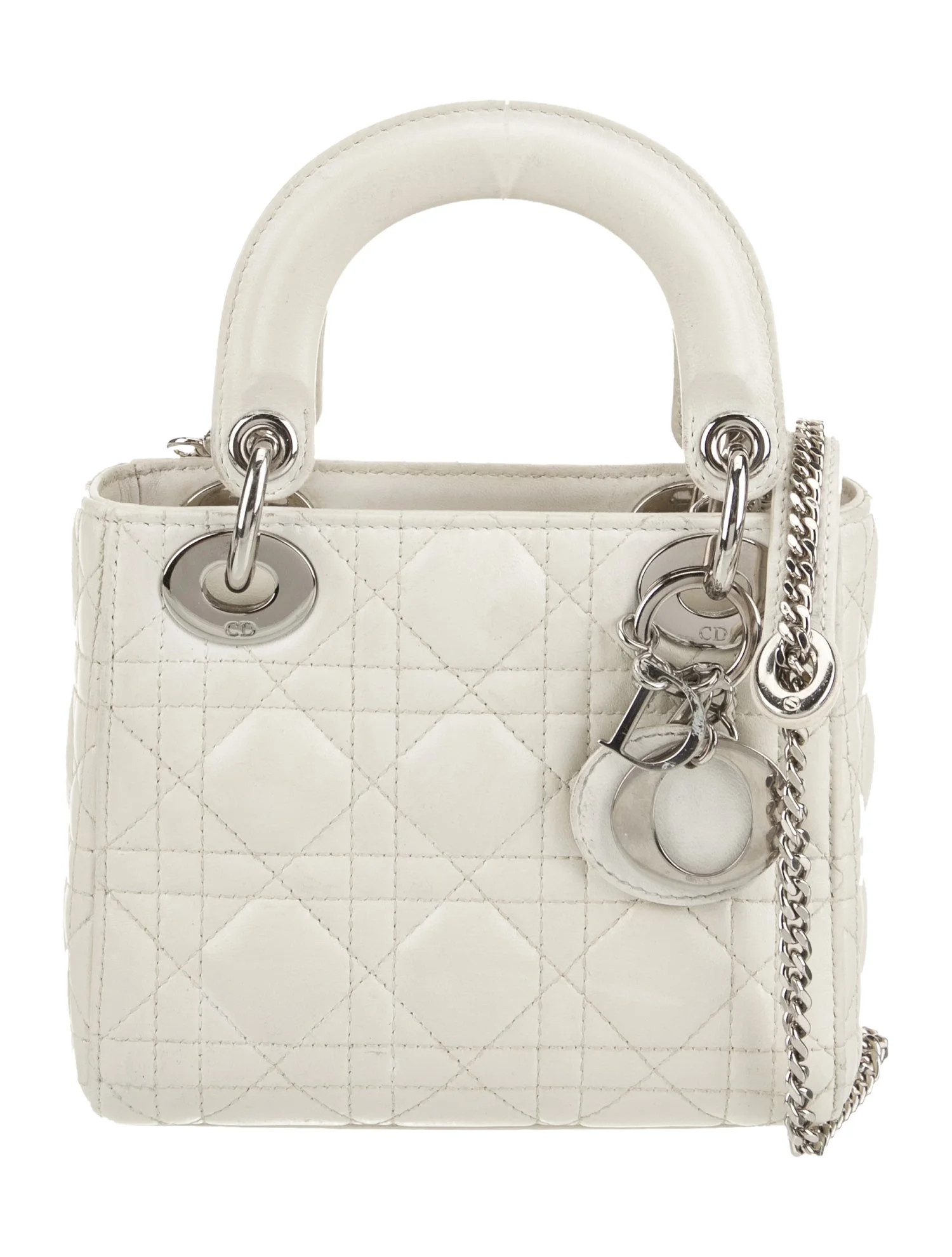 Leather Lady Dior Mini | The RealReal