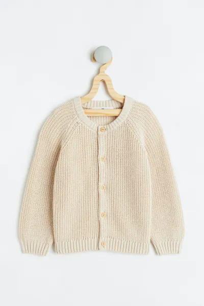 Knit Cotton Cardigan | H&M (US + CA)