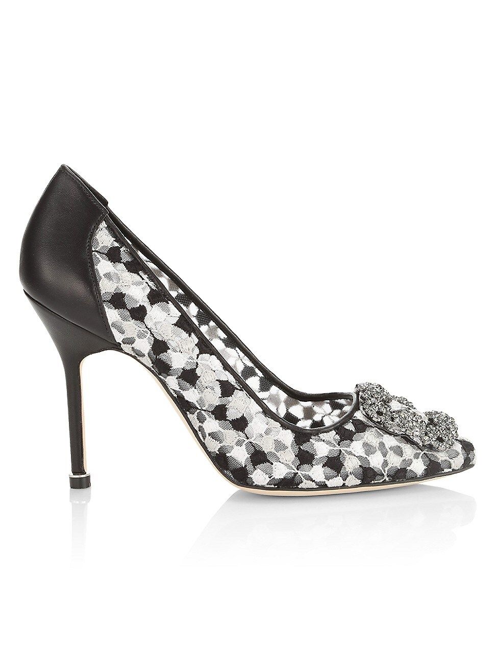 Manolo Blahnik Hangisi 105 Embellished Embroidered Pumps | Saks Fifth Avenue