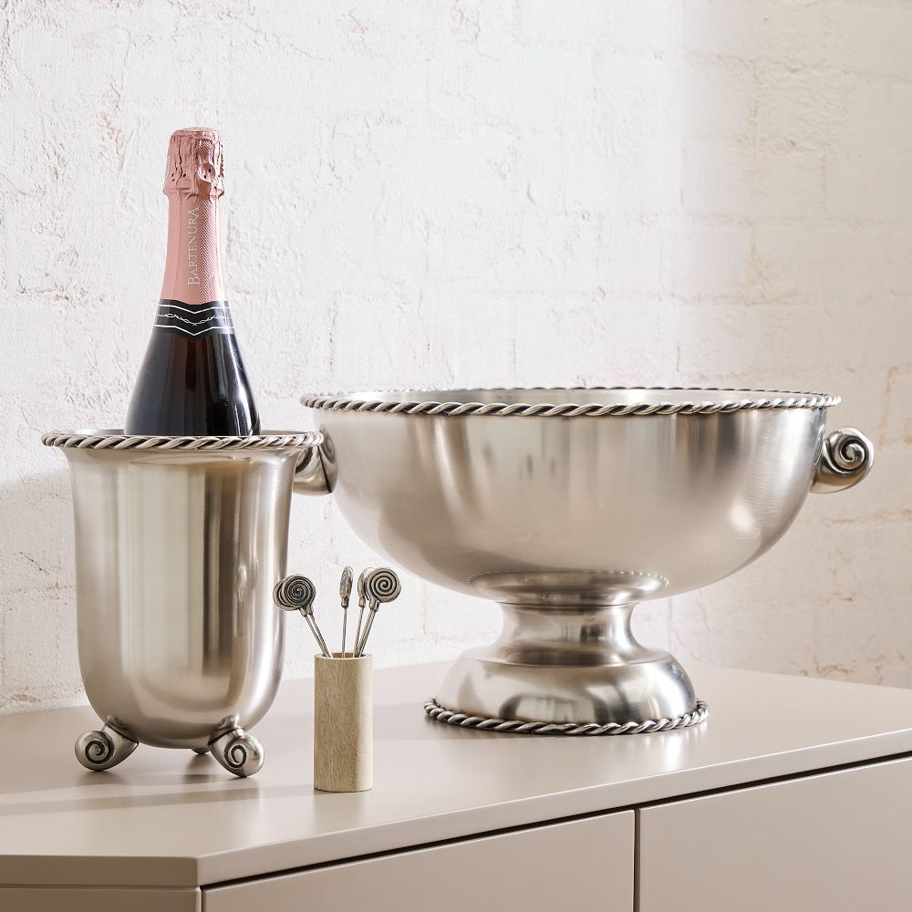Solei Metal Ice Bucket | West Elm (US)