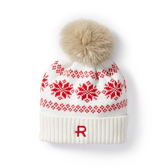 Faux Fur Pom Pom Hat | Mark and Graham