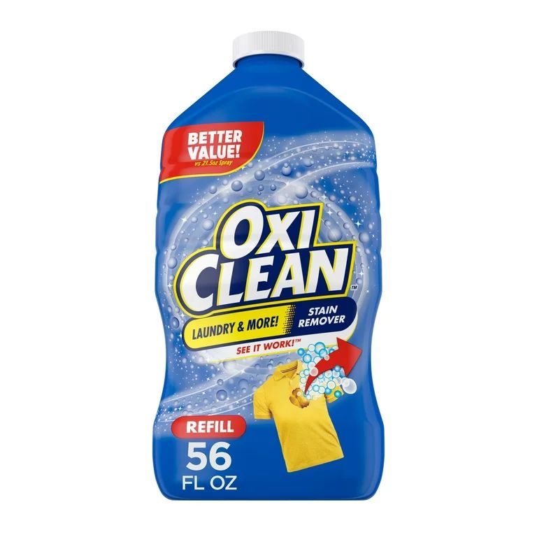 OxiClean Laundry Stain Remover Refill, 56 fl oz | Walmart (US)