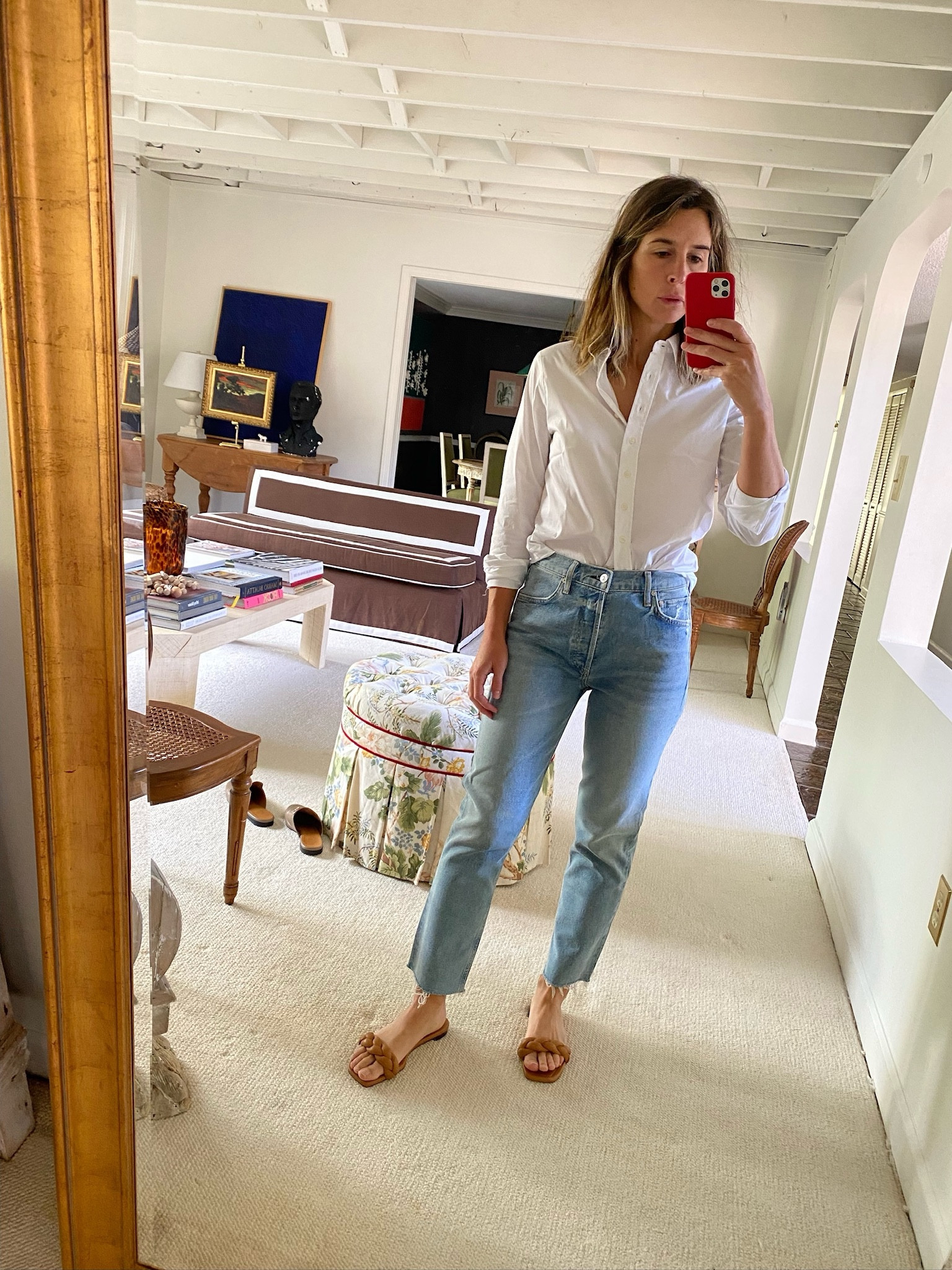 White shirt and jeans forever. 

#LTKstyletip