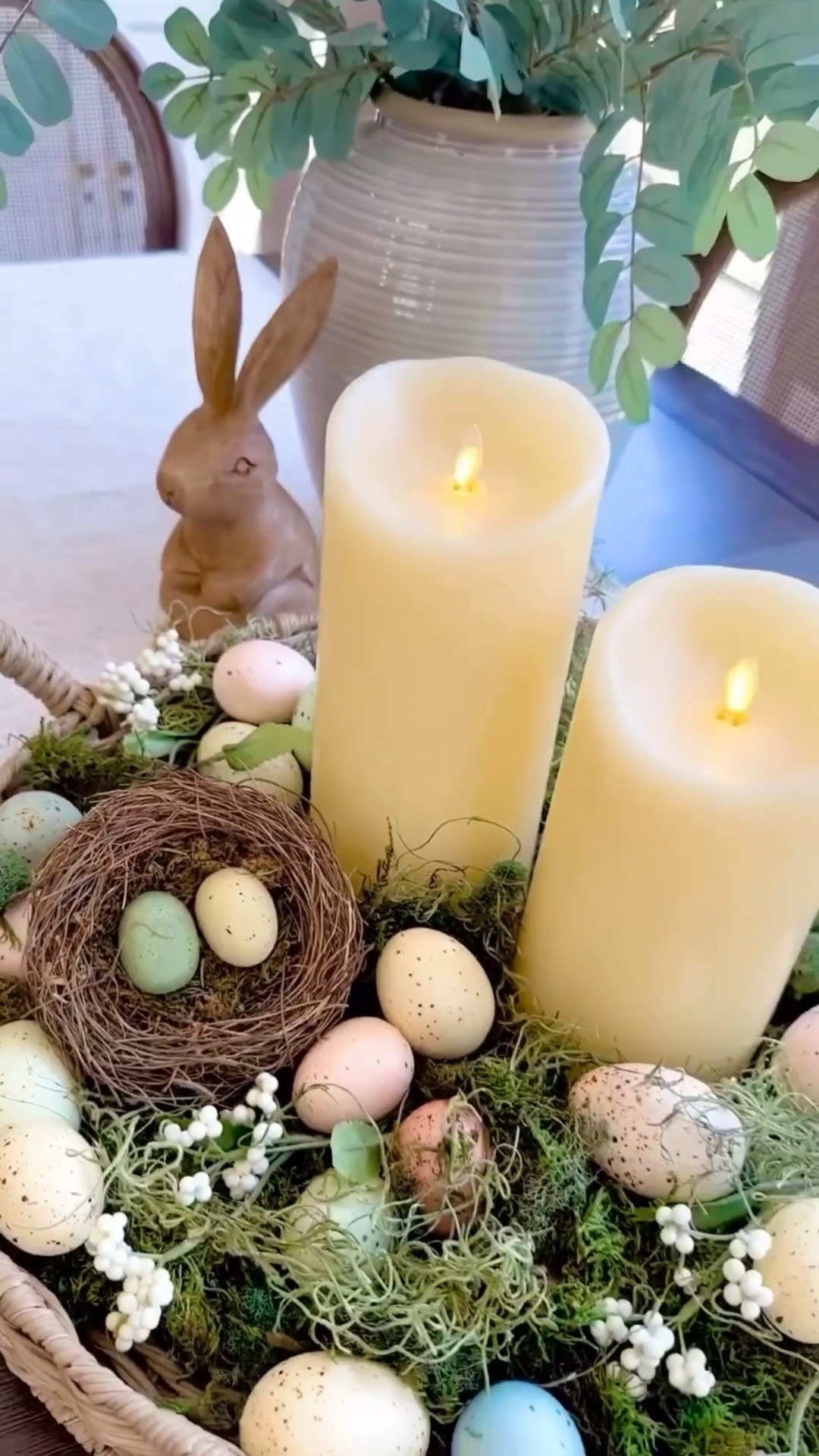 Easter Candle Centerpiece🪺sharing  one of my simple, yet elegant centerpiece ideas, perfect for your spring or Easter table! 

Easter Decor
Spring Tablescape


#LTKHome #LTKSeasonal #LTKStyleTip