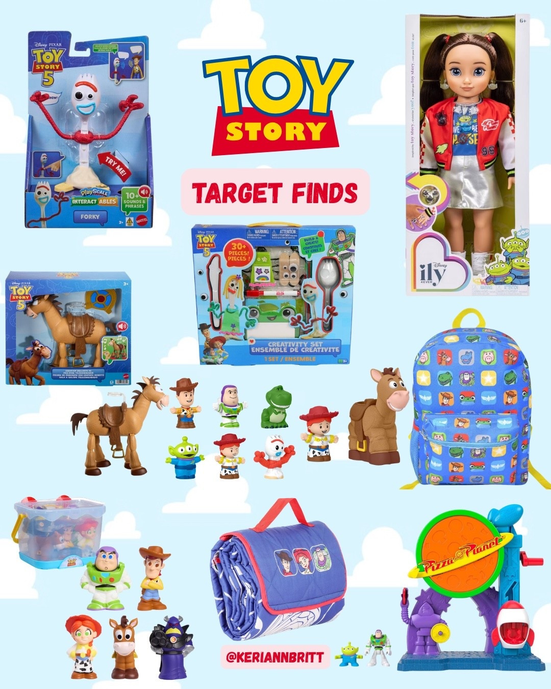 New Toy Story 5 Target Finds

Toy Story 5 / Pixar Toy Story / Disney Gift / Woody / Buzz Lightyear / Jessie / Toy Story Party / Toddler girl / Toddler boy / kids birthday gift / toddler gift idea / lily pad / fisher price little people / kids gift ideas / kids toys / new toys / Mattel

#LTKKids