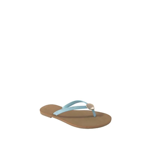 Time and Tru Women's Ornament Thong Sandals | Walmart (US)