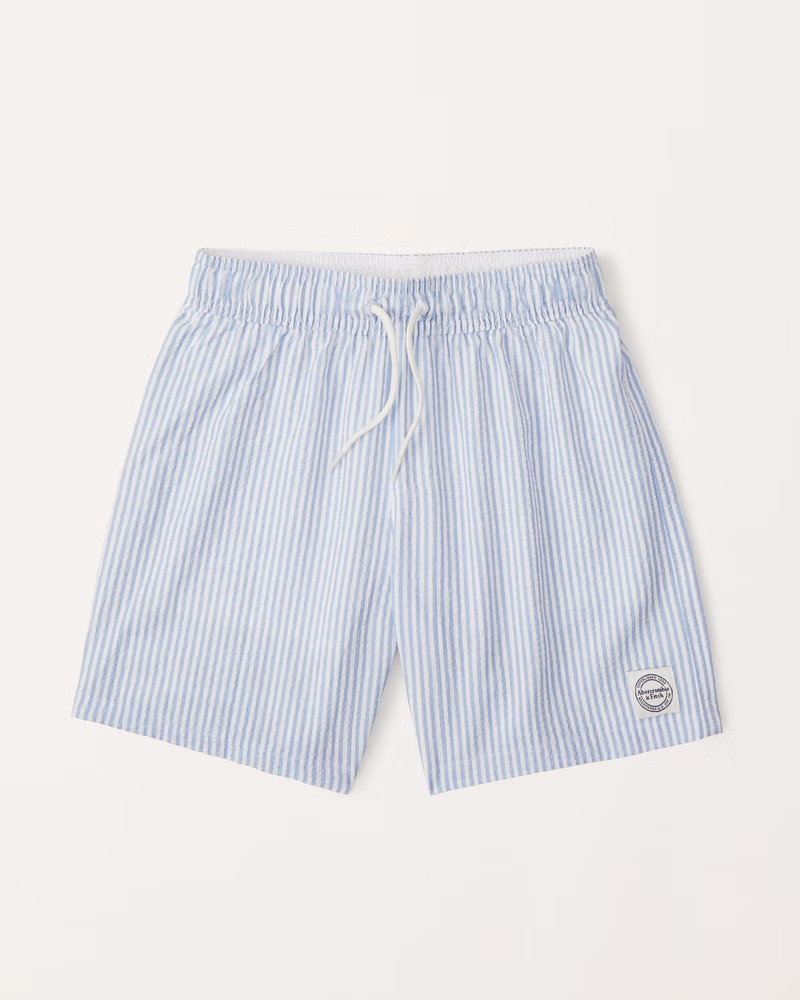 seersucker swim trunks | Abercrombie & Fitch (US)