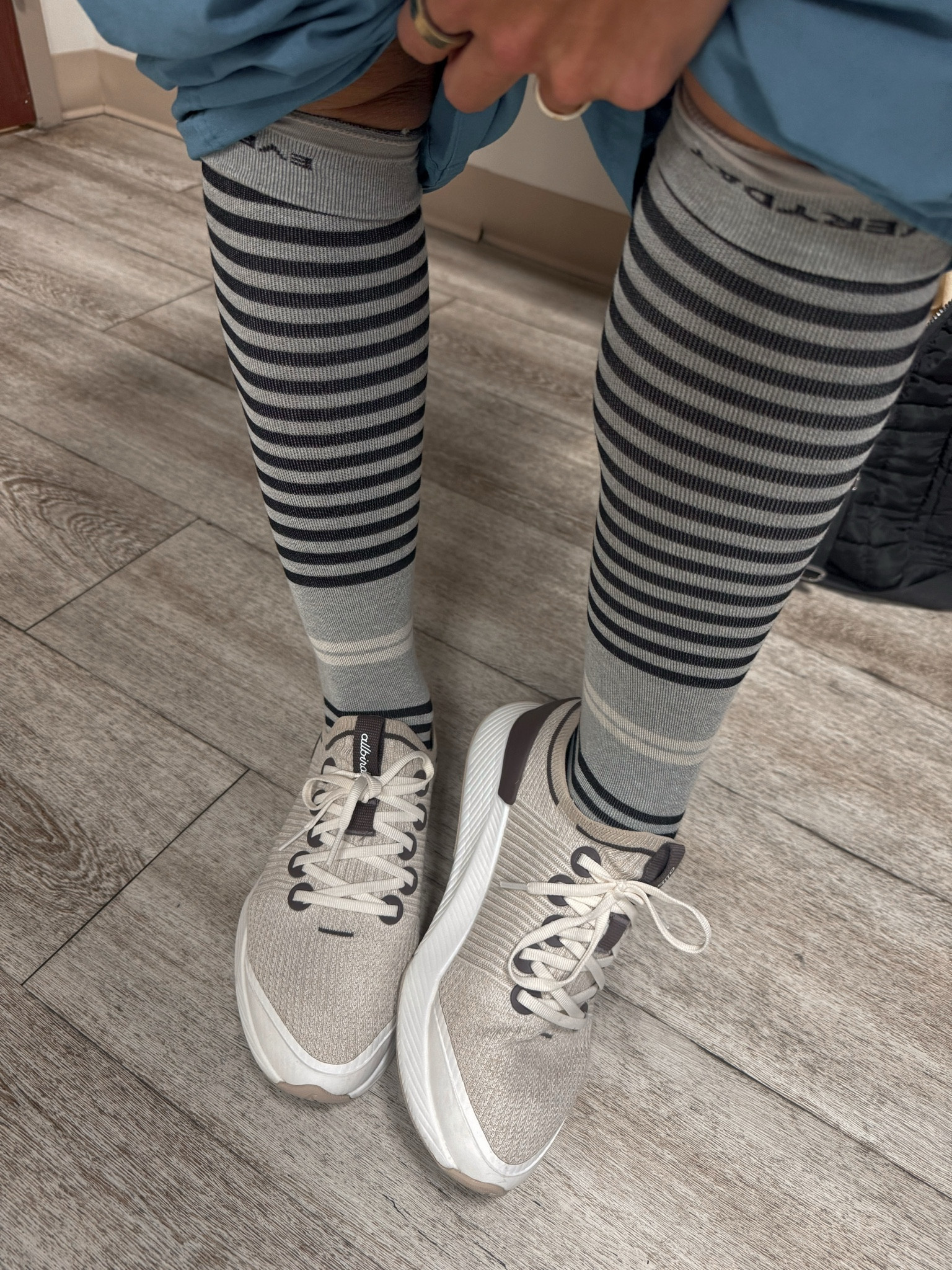 Absolutely LOVED these Comrad compression socks today for my shift🩺🤎 lots of styles! These are the cloud cotton compression socks in a size M! Also noticed they have a 25% off sale going on right now! Code BEMINE25 to save 😍🧦

Also - these are my current fave nursing shoes! Allbirds, tts! 👟

Nurse / nurse essentials / hospital / sneakers / comfy shoes / work / RN / Holley Gabrielle 

#LTKFindsUnder100 #LTKWorkwear #LTKSaleAlert