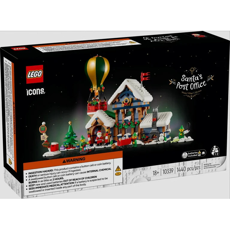 LEGO Santa's Post Office Set 10339 Interlocking Block Building Sets | Walmart (US)