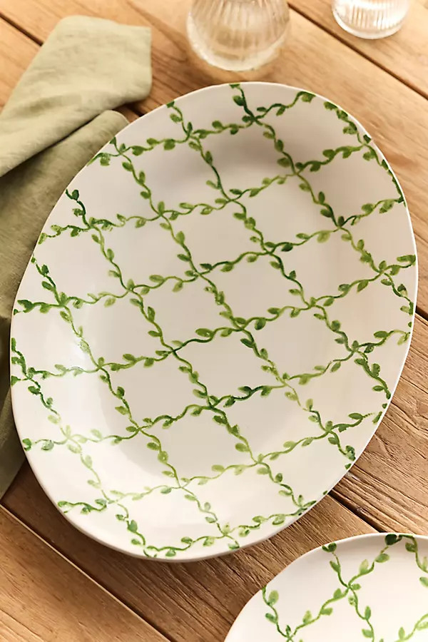 Vine Lattice Serving Platter | Terrain