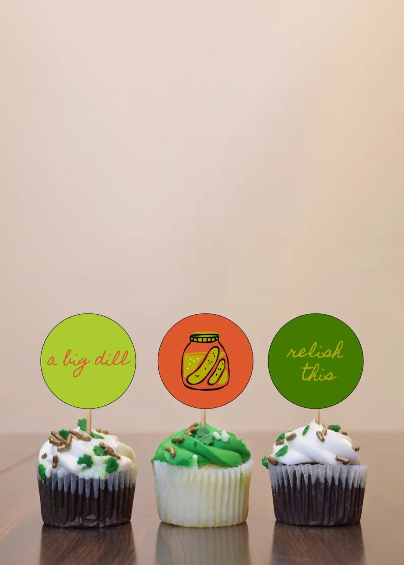 Pickle Birthday Party Pack \u2013 Editable Canva Template, Kids Decorations (instant Download) - ... | Etsy (Global)