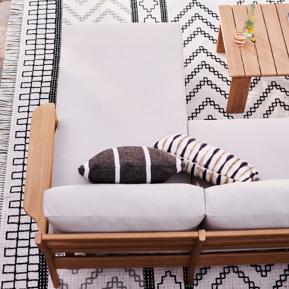 Playa Outdoor Reversible Sectional (92"), Lounge Chair & Coffee Table Set | West Elm (US)