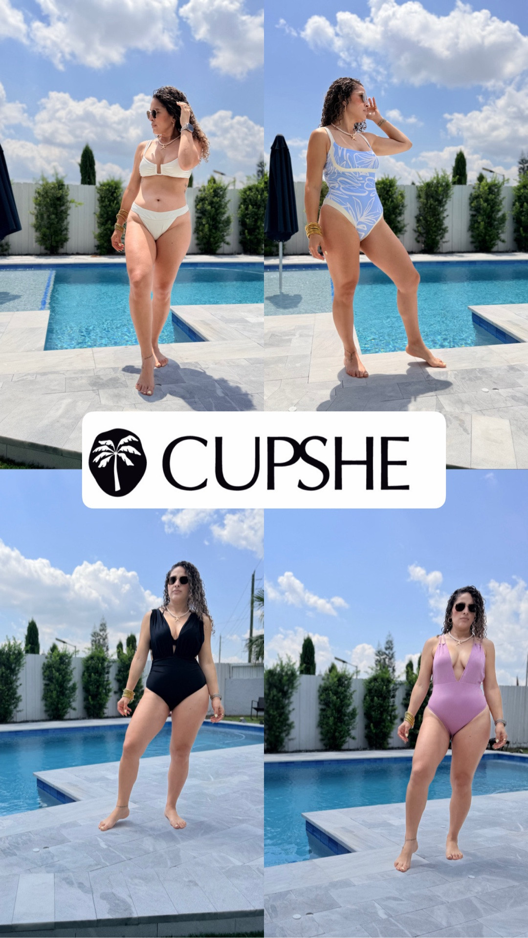 Summer is serving, and these Cupshe swimsuits are the absolute vibe. From chic monochromes to perfect tropical prints, we are giving main character energy all season.

Shop the haul using the link in my bio https://www.cupshe.shopping/48d00a5 and use code YC15 for 15% off.

Cupshe swim haul, summer swimsuit try on, pool day aesthetic, trendy swimwear looks, Cupshe discount code, trajes de baño en tendencia, moda de verano. #Cupshe #CUPSHExJoJo #SwimwearHaul #SummerVibes #OOTD